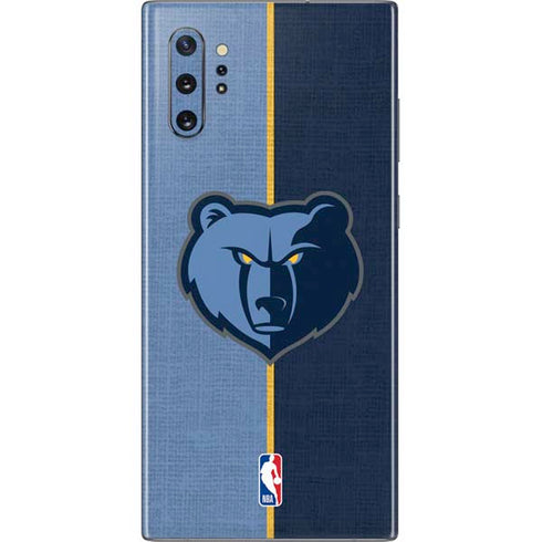 NBA Memphis Grizzlies Canvas Galaxy Note 10 Plus Skin