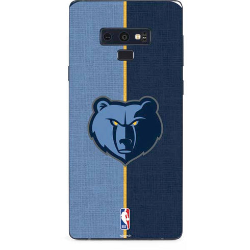 NBA Memphis Grizzlies Canvas Galaxy Note 9 Skin