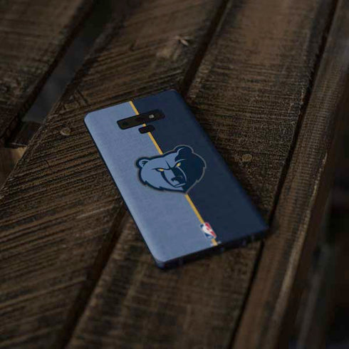 NBA Memphis Grizzlies Canvas Galaxy Note 9 Skin