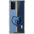 NBA Memphis Grizzlies Canvas Galaxy Note20 5G Clear Case