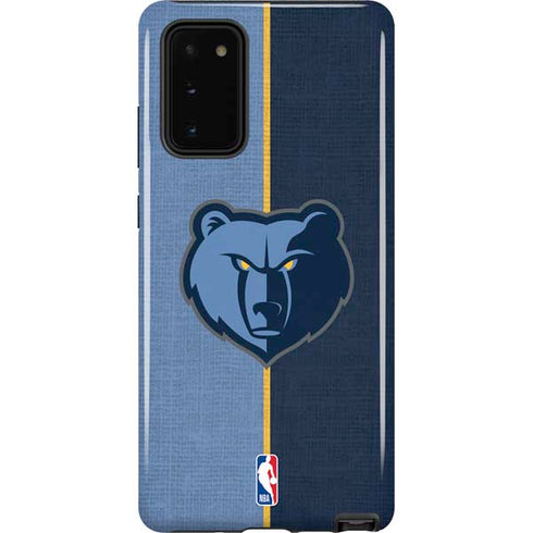 NBA Memphis Grizzlies Canvas Galaxy Note20 5G Pro Case