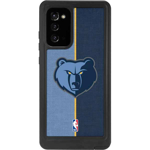 NBA Memphis Grizzlies Canvas Galaxy Note20 5G Waterproof Case