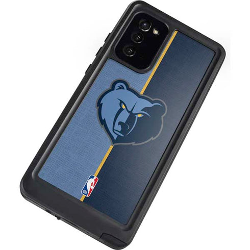 NBA Memphis Grizzlies Canvas Galaxy Note20 5G Waterproof Case