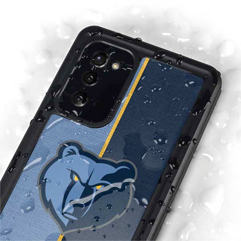 NBA Memphis Grizzlies Canvas Galaxy Note20 5G Waterproof Case
