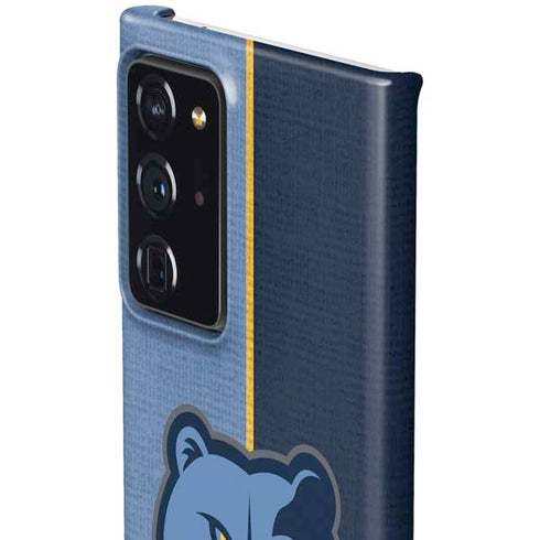 NBA Memphis Grizzlies Canvas Galaxy Note20 Ultra 5G Lite Case