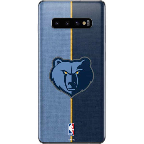 NBA Memphis Grizzlies Canvas Galaxy S10 Plus Skin
