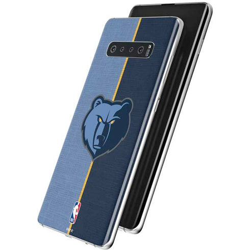 NBA Memphis Grizzlies Canvas Galaxy S10 Skin