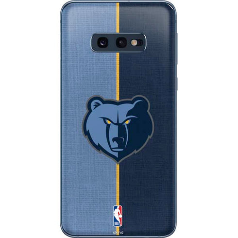NBA Memphis Grizzlies Canvas Galaxy S10e Skin