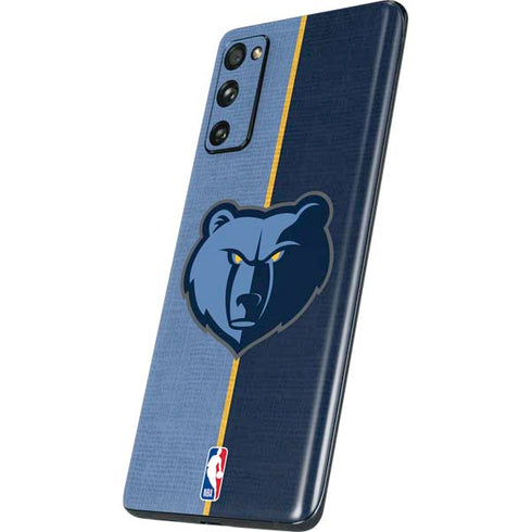 NBA Memphis Grizzlies Canvas Galaxy S20 Fan Edition Skin