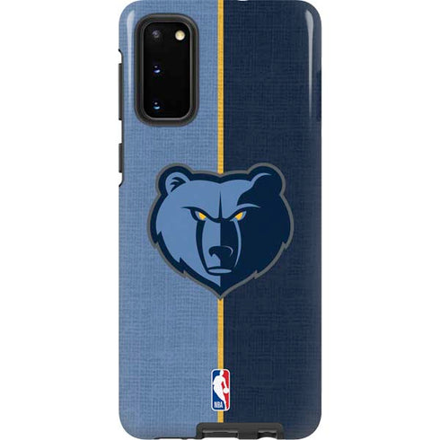 NBA Memphis Grizzlies Canvas Galaxy S20 Pro Case