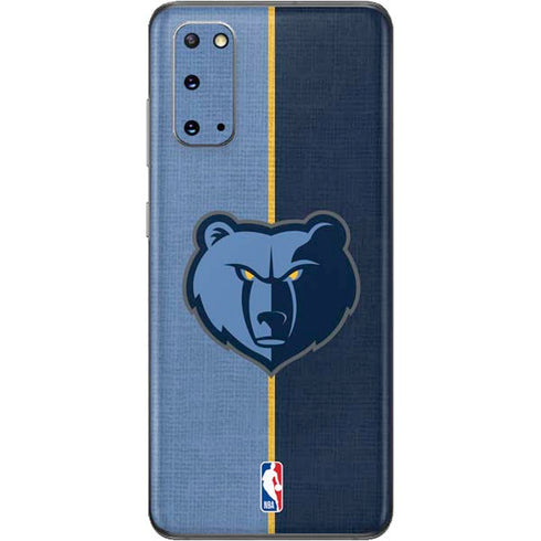 NBA Memphis Grizzlies Canvas Galaxy S20 Skin