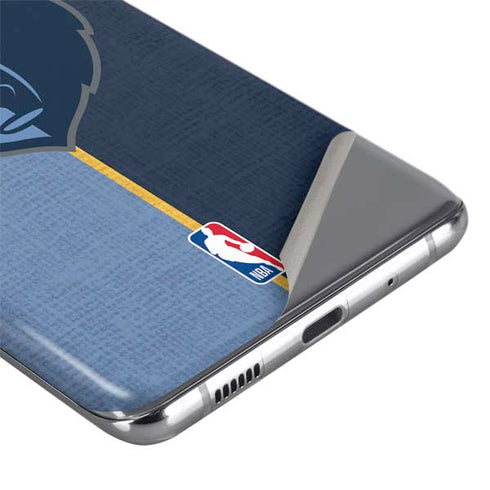 NBA Memphis Grizzlies Canvas Galaxy S20 Skin