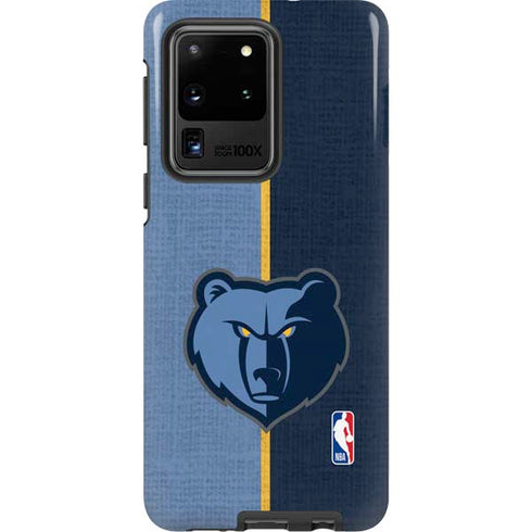 NBA Memphis Grizzlies Canvas Galaxy S20 Ultra 5G Pro Case