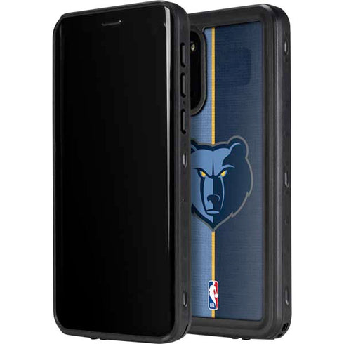 NBA Memphis Grizzlies Canvas Galaxy S20 Waterproof Case