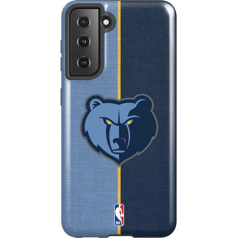 NBA Memphis Grizzlies Canvas Galaxy S21 5G Pro Case
