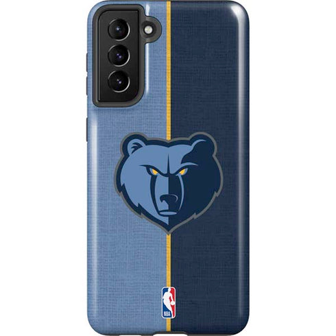 NBA Memphis Grizzlies Canvas Galaxy S21 FE Pro Case