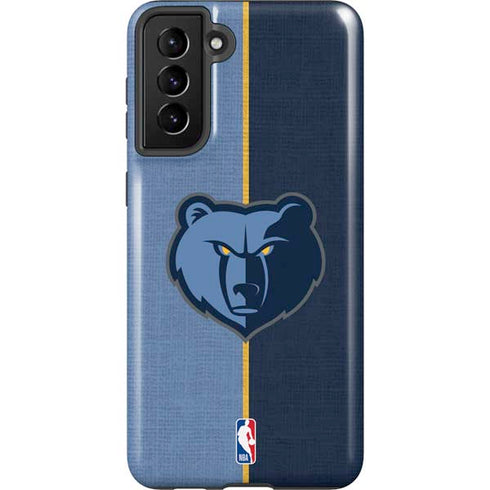 NBA Memphis Grizzlies Canvas Galaxy S21 Plus 5G Pro Case
