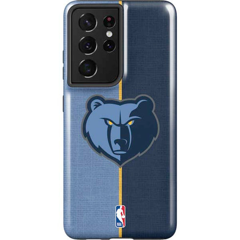 NBA Memphis Grizzlies Canvas Galaxy S21 Ultra 5G Pro Case
