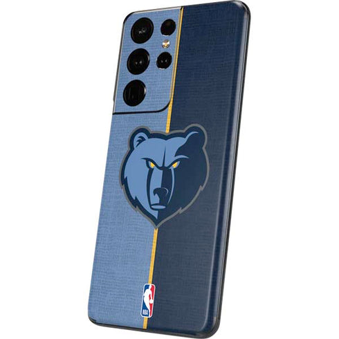 NBA Memphis Grizzlies Canvas Galaxy S21 Ultra 5G Skin