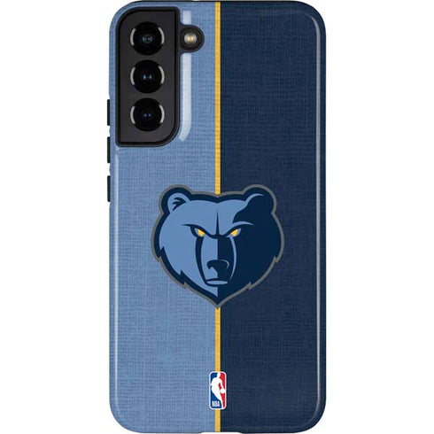 NBA Memphis Grizzlies Canvas Galaxy S22 Plus Pro Case