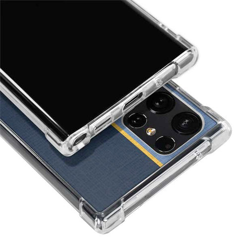 NBA Memphis Grizzlies Canvas Galaxy S22 Ultra Clear Case