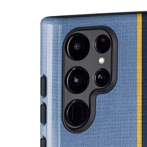 NBA Memphis Grizzlies Canvas Galaxy S22 Ultra Pro Case