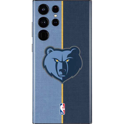 NBA Memphis Grizzlies Canvas Galaxy S22 Ultra Skin
