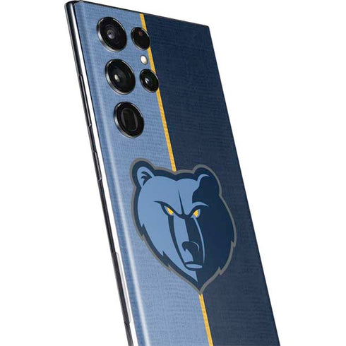 NBA Memphis Grizzlies Canvas Galaxy S22 Ultra Skin