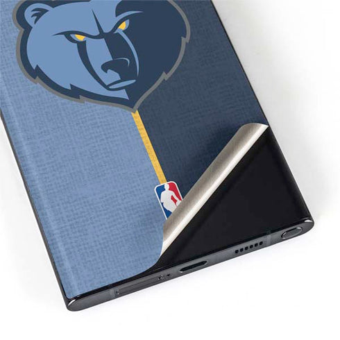 NBA Memphis Grizzlies Canvas Galaxy S22 Ultra Skin