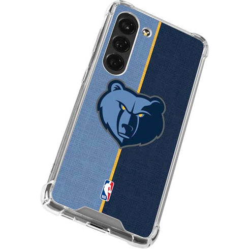 NBA Memphis Grizzlies Canvas Galaxy S23 Clear Case
