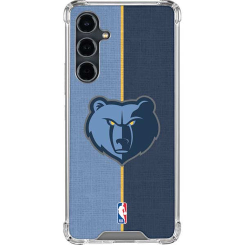 NBA Memphis Grizzlies Canvas Galaxy S23 FE Clear Case