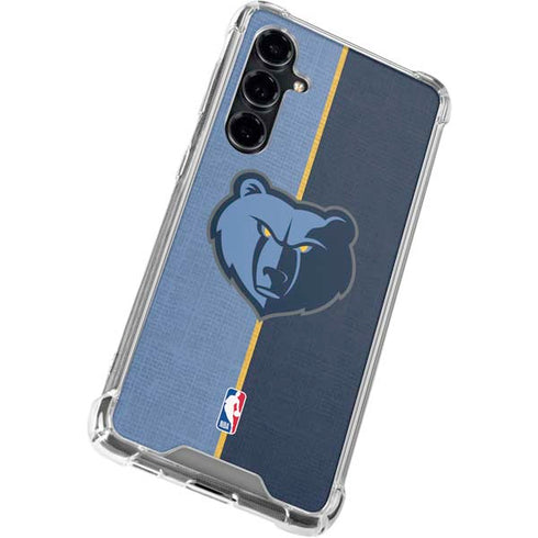 NBA Memphis Grizzlies Canvas Galaxy S23 FE Clear Case