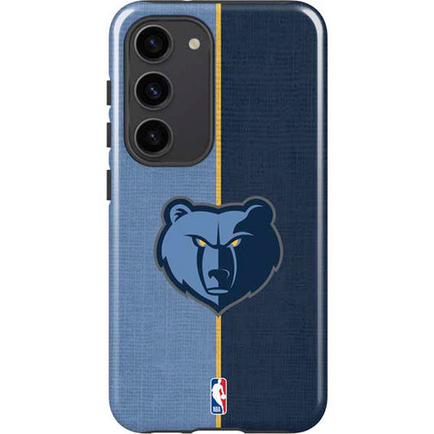 NBA Memphis Grizzlies Canvas Galaxy S23 Pro Case