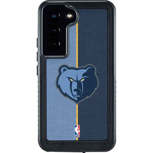 NBA Memphis Grizzlies Canvas Galaxy S23 Waterproof Case