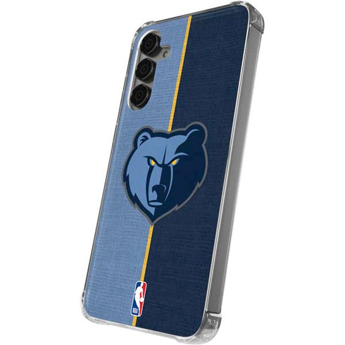 NBA Memphis Grizzlies Canvas Galaxy S24 Plus Clear Case