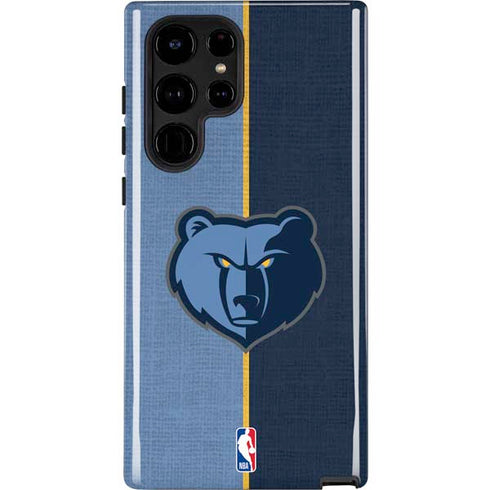 NBA Memphis Grizzlies Canvas Galaxy S24 Ultra Impact Case