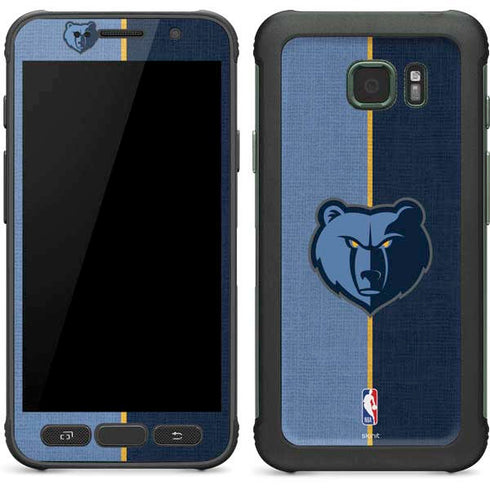 NBA Memphis Grizzlies Canvas Galaxy S7 Active Skin