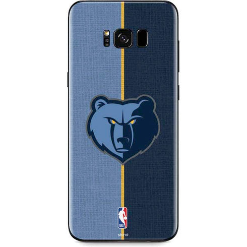 NBA Memphis Grizzlies Canvas Galaxy S8 Skin