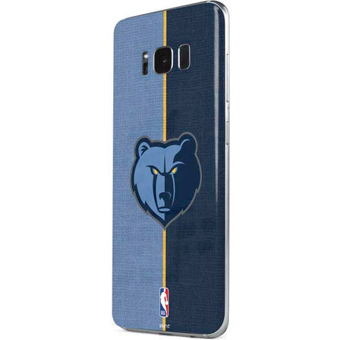 NBA Memphis Grizzlies Canvas Galaxy S8 Skin