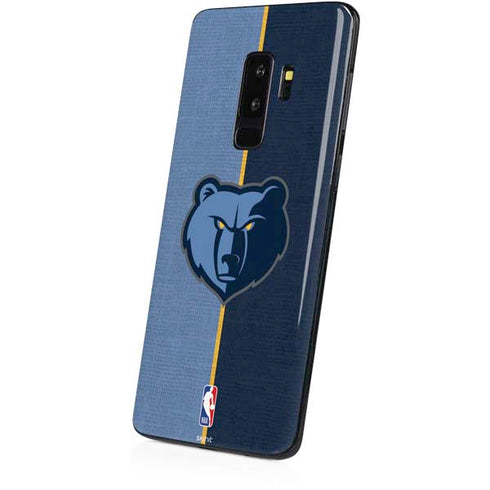 NBA Memphis Grizzlies Canvas Galaxy S9 Plus Skin