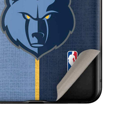 NBA Memphis Grizzlies Canvas Galaxy Z Flip Skin