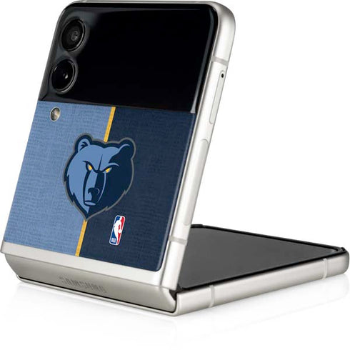 NBA Memphis Grizzlies Canvas Galaxy Z Flip3 5G Skin