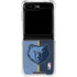 NBA Memphis Grizzlies Canvas Galaxy Z Flip5 5G Clear Case