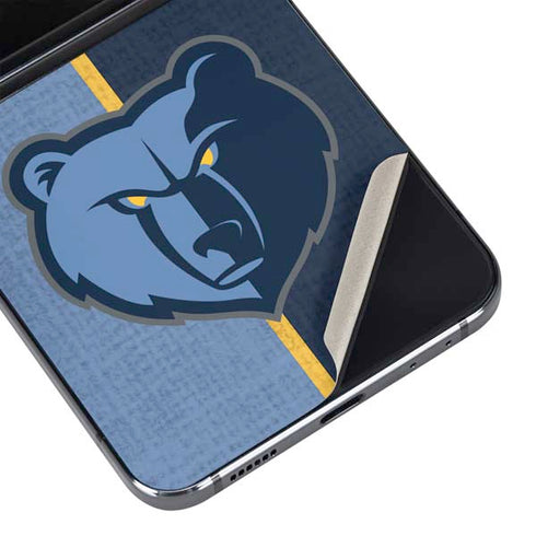NBA Memphis Grizzlies Canvas Galaxy Z Flip5 5G Skin