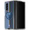 NBA Memphis Grizzlies Canvas Galaxy Z Fold4 5G Clear Case