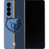 NBA Memphis Grizzlies Canvas Galaxy Z Fold4 5G Skin
