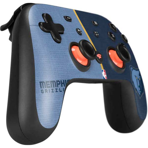 NBA Memphis Grizzlies Canvas Google Stadia Controller Skin