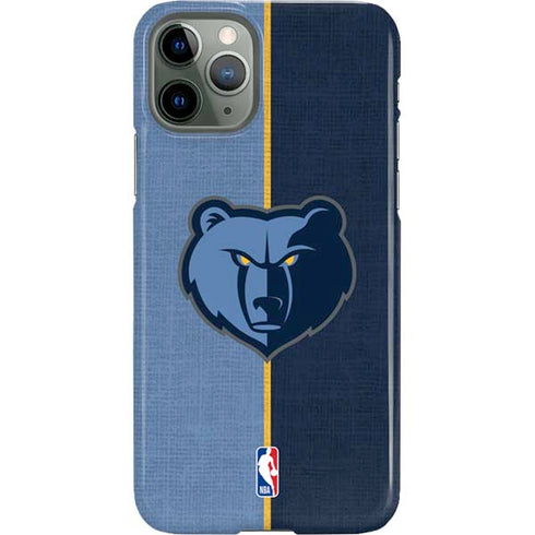 NBA Memphis Grizzlies Canvas iPhone 11 Pro Lite Case