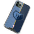 NBA Memphis Grizzlies Canvas iPhone 11 Pro Max Clear Case