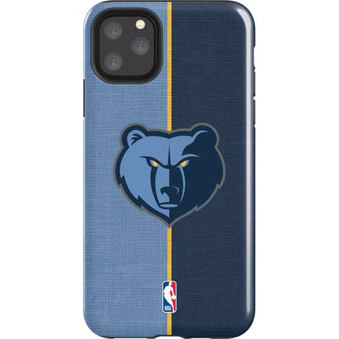 NBA Memphis Grizzlies Canvas iPhone 11 Pro Max Impact Case